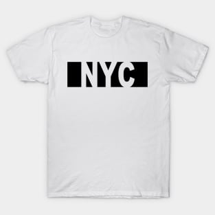 NYC knockout Black T-Shirt